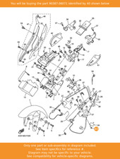 YAMAHA Collar, 90387-06071 OEM