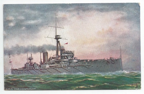 Hms dreadnought battleship - dreadnought,