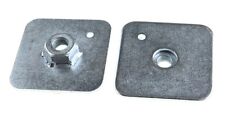 3 x TRS 7/16" UNF Thread Harness Eyebolt Back Plate 65mm x 65mm x 3mm FIA/MSA