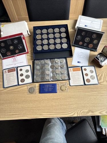 Crowns and coins - and,