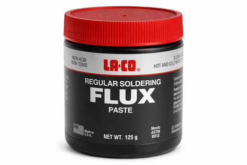 Flux plumbing jointing - co,