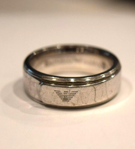 Emporio armani mens ring size - armani,