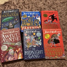 David Walliams Childrens Books Bundle x6 Hardback and Paperback