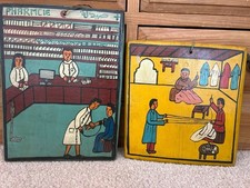 Pair of arabic wooden