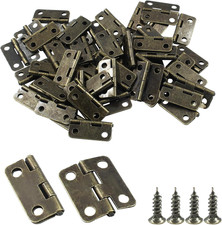 60Pcs Mini Hinges Jewelry Box