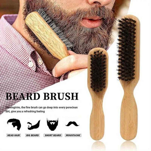 1pc elysee star beard brush - beard,