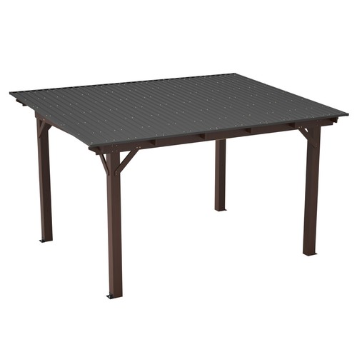 13x10 wooden garden gazebo - ft,