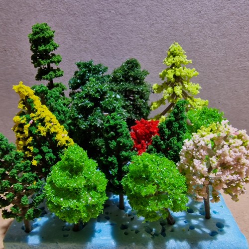 Gauge trees set - trees,
