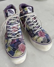 Platform Floral Vans Uk 6.5