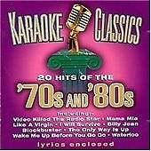Karaoke Classics: 70's and 80's CD (2003) Highly Rated eBay Seller Great Prices