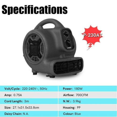 Xpower 230at black - xpower,