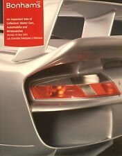 Bonhams, Important Collectors' Cars & Fine Automobilia Catalogue: 26 May 2003