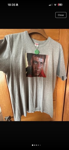 Supreme scarface shower tshirt - scarface,