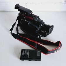 JVC VideoMovie Camcorder GR-65E 8x Zoom VHS-C Vintage - Untested - Read 