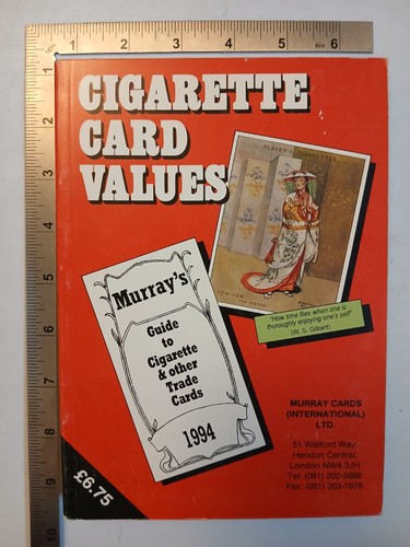 Cigarette card values murray - cigarette,