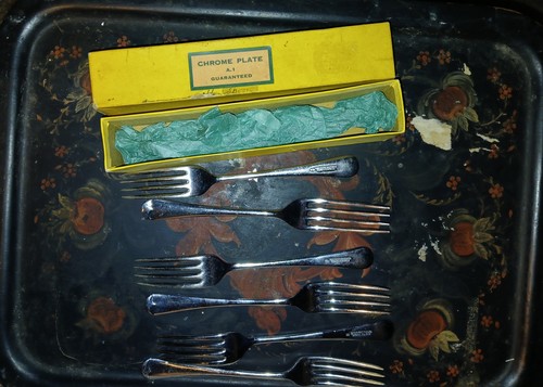 Chromium plated nickel - chromium,