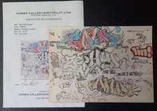  ZEPHYR Graffiti  1982 Signed