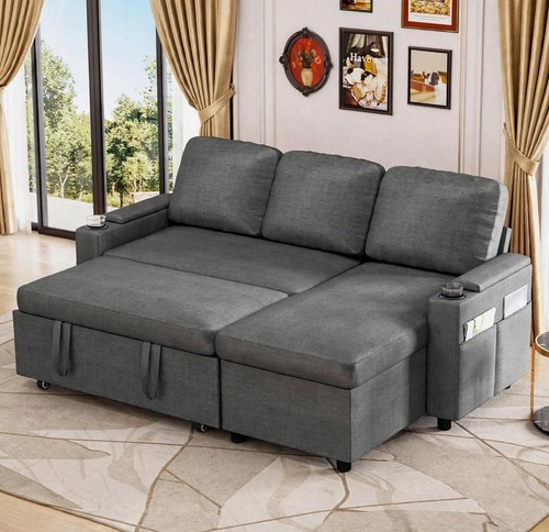 Seater corner sofa bed - 3,