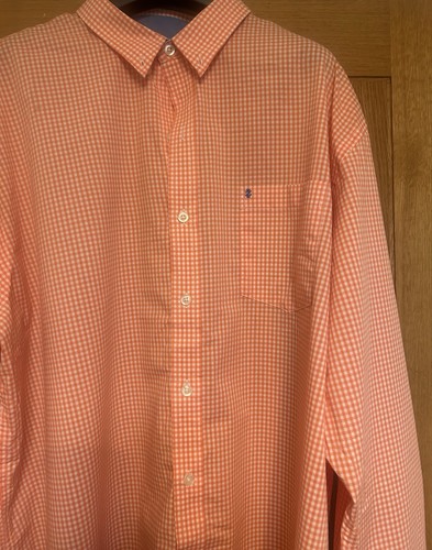 Izod men orange gingham - izod,