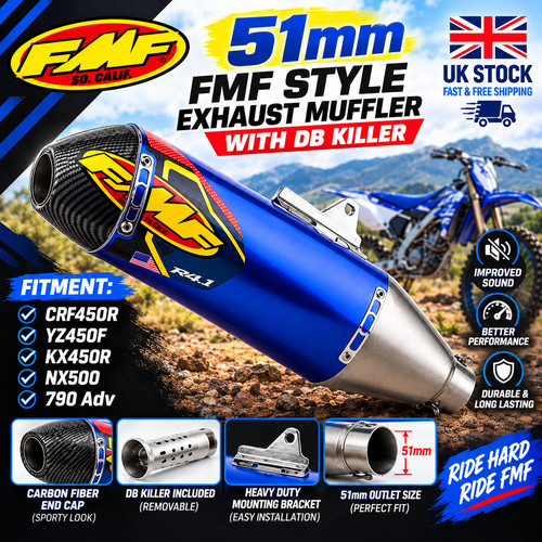 51mm fmf style - 51mm, muffler