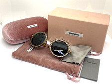 used miumiu Sunglasses Round