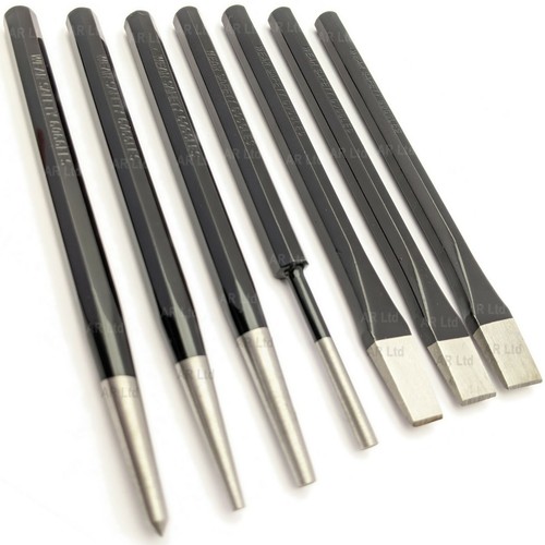 Hilka 7pc punch and chisel - hilka,