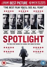 Spotlight DVD (2016) Mark Ruffalo, McCarthy (DIR) cert 15 FREE Shipping, Save £s