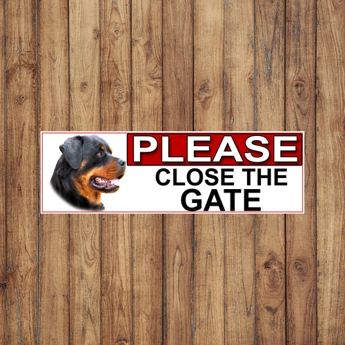 Rottweiler please close - rottweiler,