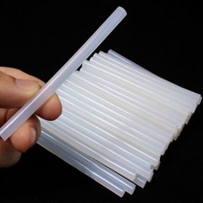 HOT MELT GLUE STICKS 100 x 7MM LONG FOR DIY TRIGGER ELECTRIC MINI GLUE GUN HOBBY