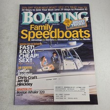 Boating Magazine March 2003 Riviera 58 Silverton 35 Boston Whaler 320 Monterey