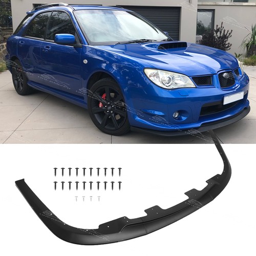 Black front bumper - front, lip