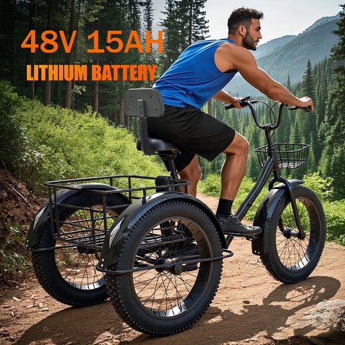 Folding electric tricycle - 20",