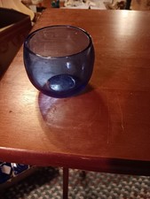 COBALT BLUE GLASS TRINKET