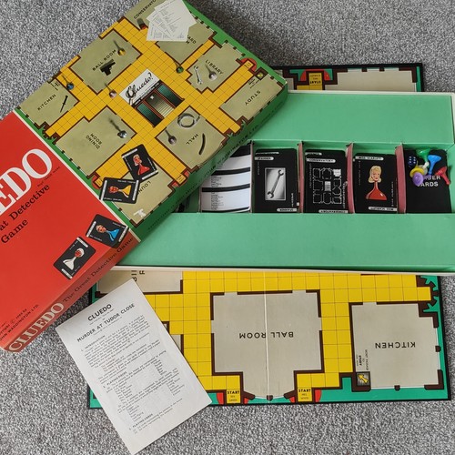 Cluedo board game 1965 - board,