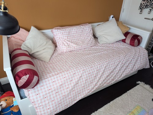 Ikea hemnes white - white, bed