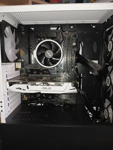 White lightning gaming - white, pc