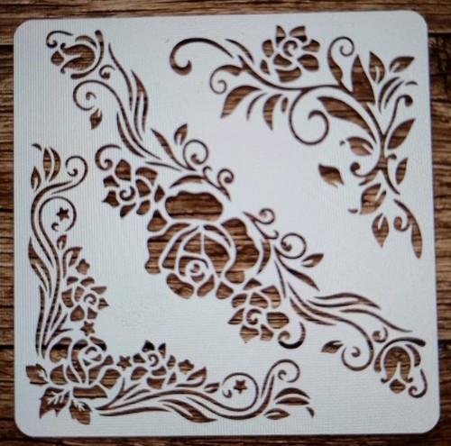 Large vintage rose - large,