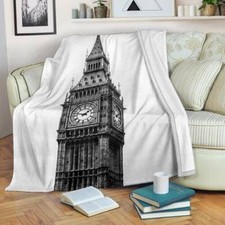 Big Ben London Blanket Throw