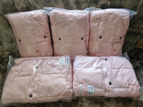 Joblot girls pink puffer - pink,