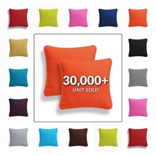 Cushion Covers Plain Dyed 100%