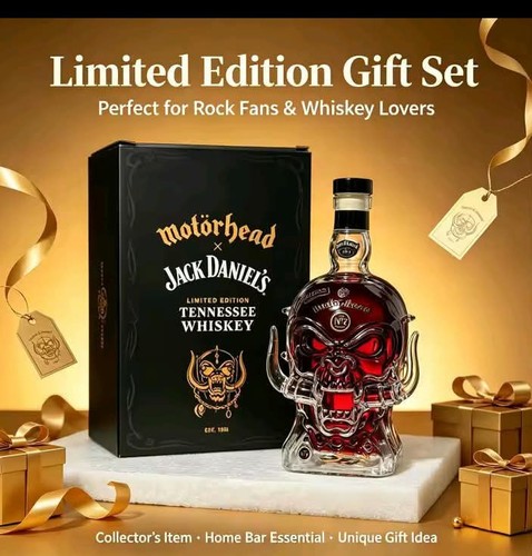 Motorhead skull whiskey - motorhead,