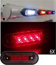 Curved Fit 4 Led Red Rear Side