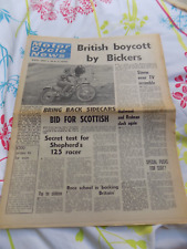 Motor Cycle News/10,1,1968/CZ380 test/BBC TV Grandstand MX/Trials/MX