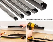 Black electrical cable - black,