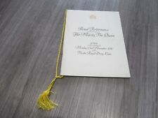 theatre programme The Royal Performance ,23rd November 1981 .