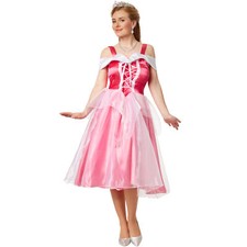 Women´s Princess Aurora Costume Sleeping Beauty Fairytale Cosplay Fancy Dress