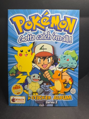 Pokemon merlin sticker album - pokemon,