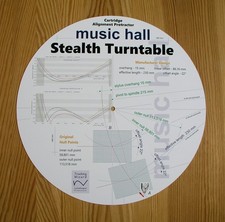 Cartridge Alignment Protractor for Music Hall Stealth Turntable