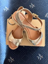 Dune Gold Sandal Size 7/40