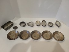 45 Vintage Baking Tins Metal